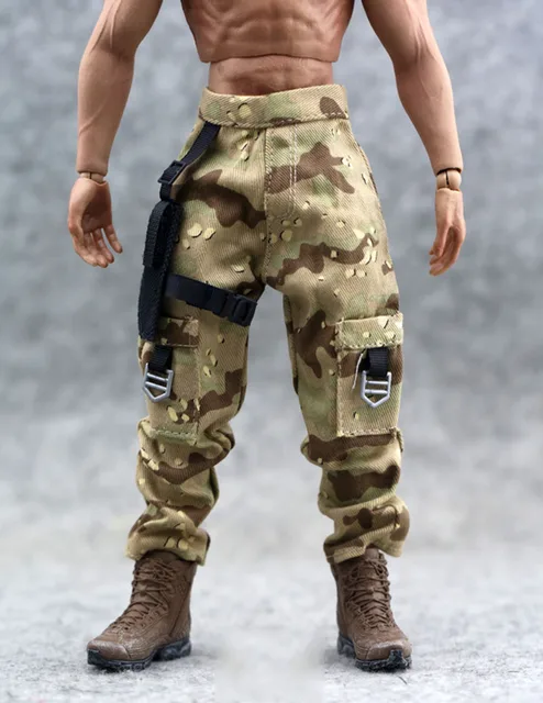 1/6 Male Soldier Clothes Army Tactical Combat Military Uniform