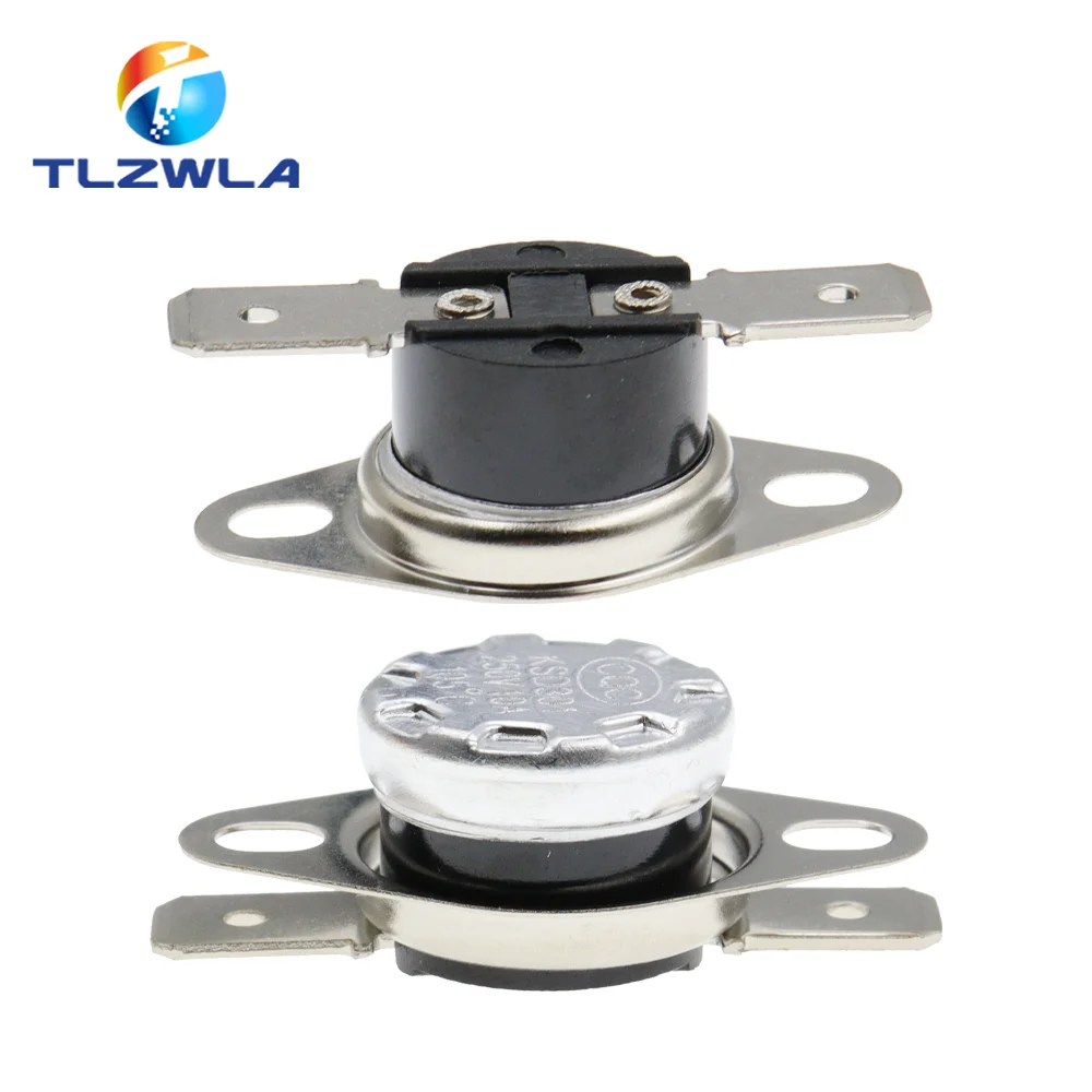 Temperature switch 1PCS normally open KSD301 10A 250V 0-160 degree normally closed bakelite KSD-301 thermostat sensor 50 60 65
