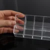 2/3pcs Clear 12 Grid Lipstick Stand Case Makeup Organizer Storage Box Lipstick Display Holder Cosmetic Jewelry Organizer Box 5
