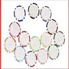 10pcs Customized Logo Golf Ball Marker Poker on Both Side 40mm Dia 11.9g ABS Clay Material 1