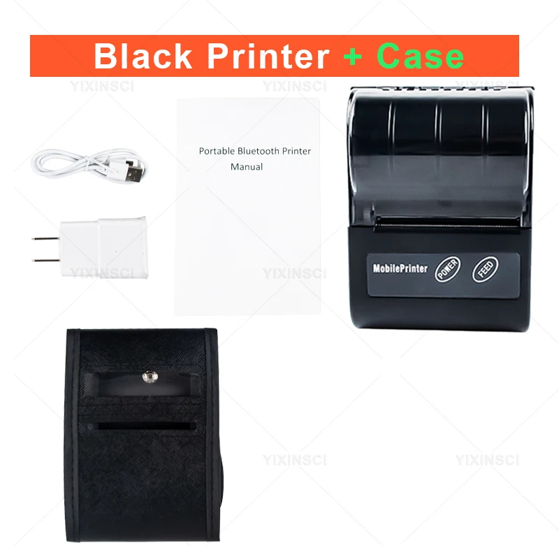 canon ivy mini photo printer Wireless Mini Bluetooth Thermal Printers Portable Thermal Receipt Printer 58mm Mobile Phone Android POS PC Type-C impressora mini portable thermal printer Printers