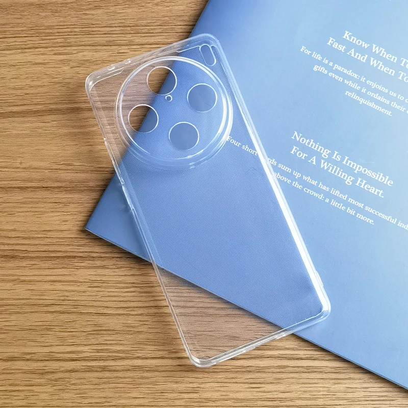 Per Vivo X100 Pro X100Pro 5G Nuova Custodia Protettiva Per Fotocamera Trasparente In Gel Di Silicone Tpu Ultra Sottile E Morbida