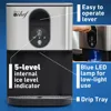 Deco Chef Self Dispensing Nugget Ice Maker Countertop, 46LB Per Day Automatic Chewable Ice, 1.8LB Per Hour 4