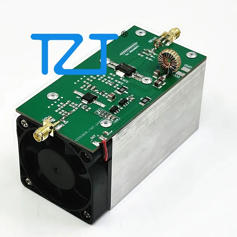 TZT 433MHz 40W/915MHz 30W RF Power Amplifier 24V-28V 3.5A High Quality RF Accessory with SMA Female Connector