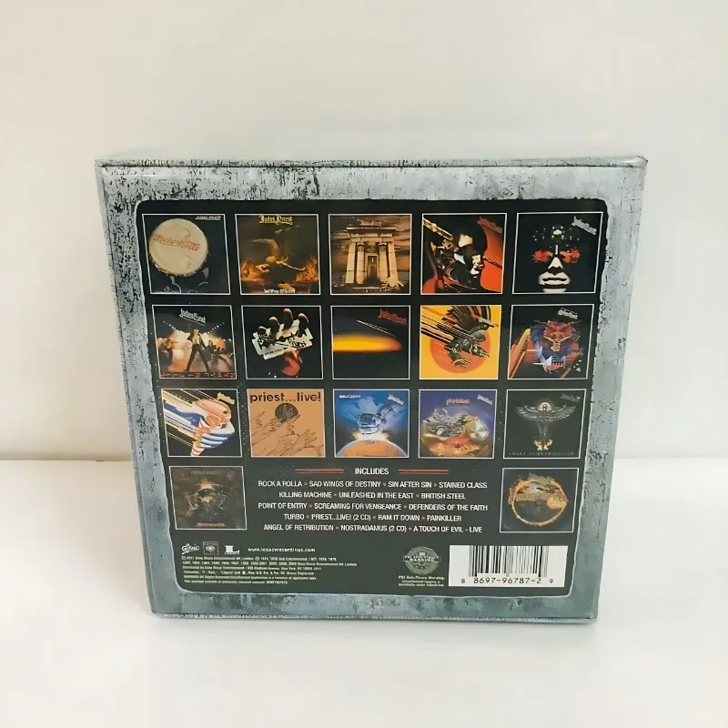 CD 애호가를 위한 헤비메탈 주다스 프리스트 음악 CD 컴플리트 앨범 컬렉션 19종 음반 코스프레 워크맨 사운드트랙 박스