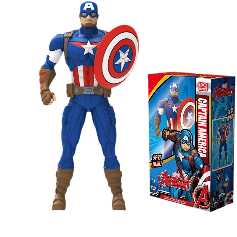 1/6 Avengers Infinity War Iron Man Black Spiderman Thanos Captain America Captain America Spider Man Action Figure Figma Gift