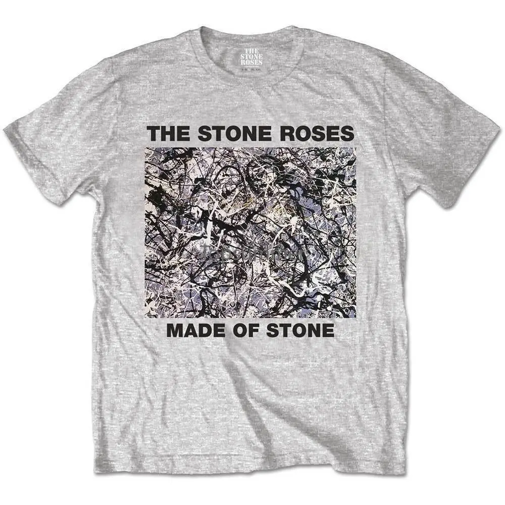 

Stone Roses - Made Of Stone - Mens Grey T-Shirt