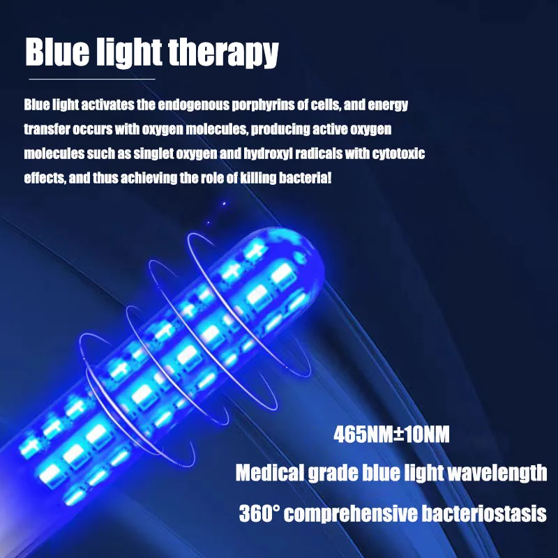 Wireless Vaginal Massager for Pelvic Inflammation Therapy Device Red Blue Light for Vaginitis Female Vaginal Tightening Device 2