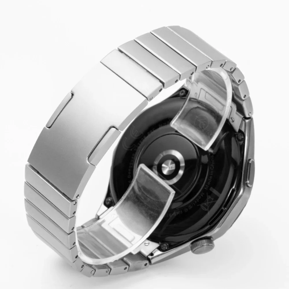 Metal strap For Huawei watch GT4 46mm Stainless steel quick release adjustable wristband For Huawei watch GT4 46mm watchband