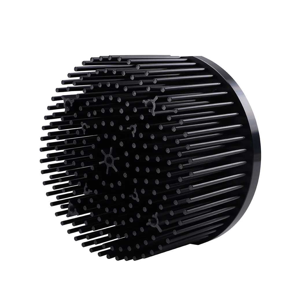 Aluminum Heat Sink 50-60w aluminum radiator Pre-drilled 135mm heat sink fit for CREE cob cxb3590 citizens clu048 1212 led matrix