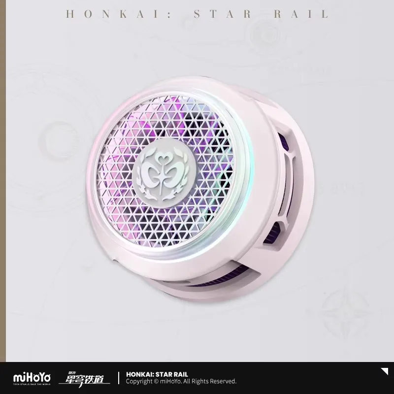 새로운 [] MiHoYo 게임 Honkai Star Rail Cyrene 30W 휴대폰 자기 라디에이터 B9X TypeC 인터페이스 소품 코스프레 할로윈