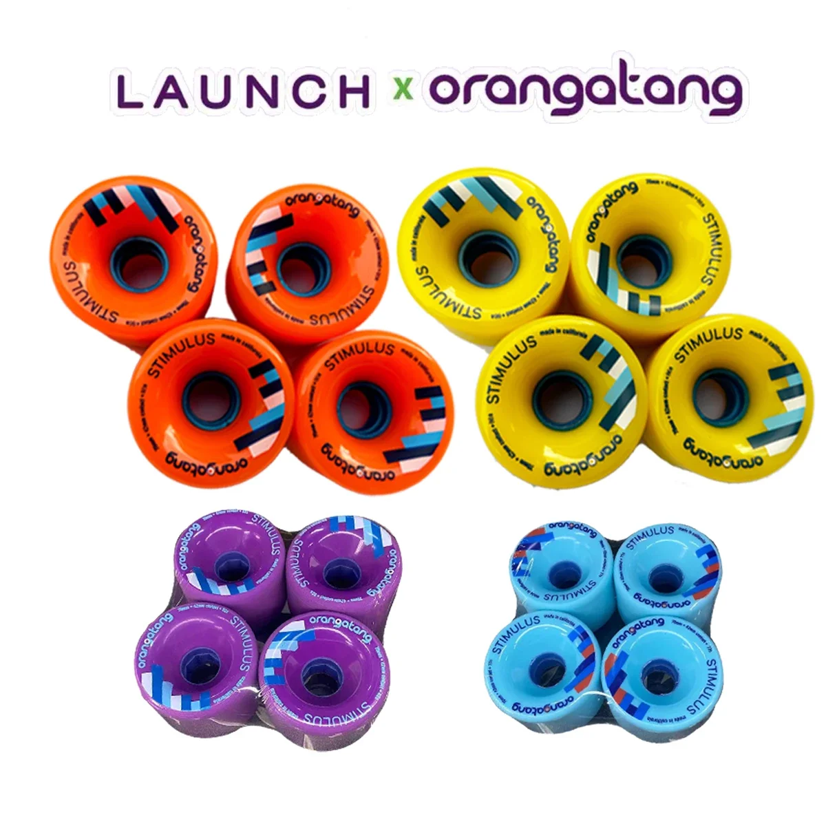 Skateboard Longboard Wheels 70mm 77a80a86a Street Stunt Pro Level OT Dancing orangatang skateboard wheel skateboard accessories roller skates wheels