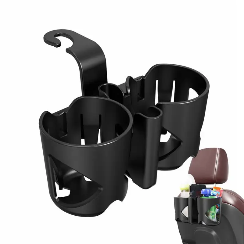 

3 In 1 Car Headrest Cup Holder Multifunctional Car Seat Back Tray Organizer Adjustable Drink Holder Car Accessories For Drinks