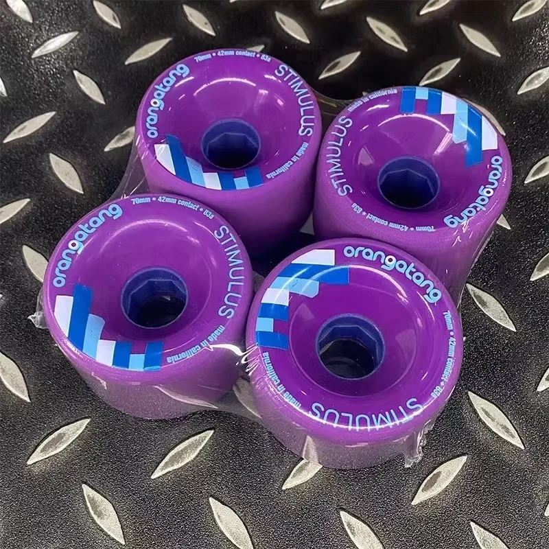 Skateboard Longboard Wheels 70mm 77a80a86a Street Stunt Pro Level OT Dancing orangatang skateboard wheel skateboard accessories roller skates wheels