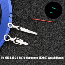 High - Quality Green Luminous Watch Hands (Silver Red)
