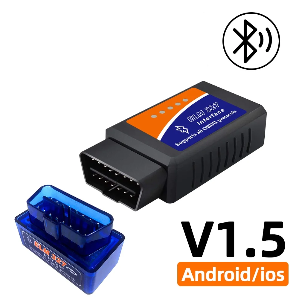 OBD2 Scanner ELM327 V1.5/2.1 TR6260S1 Bluetooth For Android /IOS PK Vgate Icar2 Code Reader