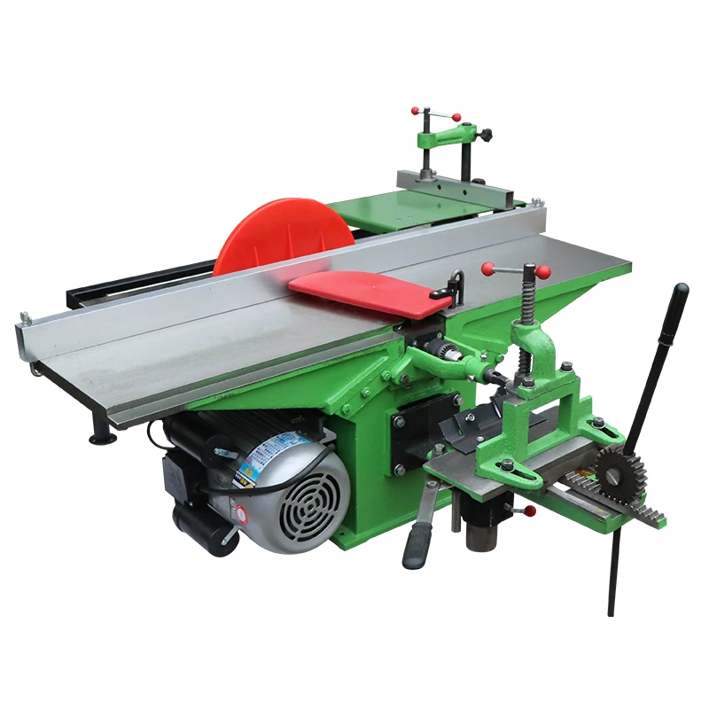 

Desktop multifunctional woodworking machine tool, electric mechanical tool, woodworking brush and movable table saw.