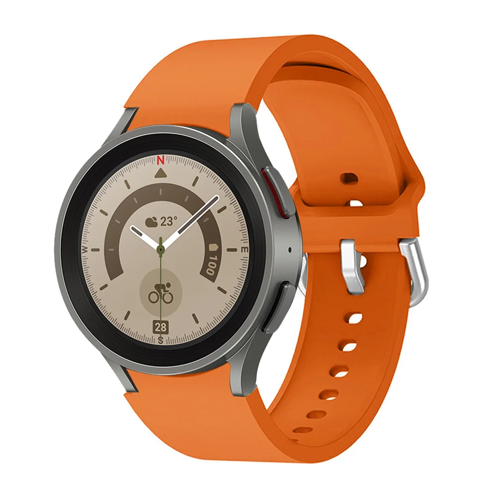 Premium Silicone Strap for Smartwatch - No Gap Design