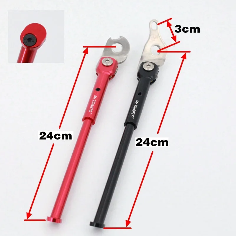 Bicycle Kickstand Aluminum Alloy 16 Inch Kickstand for Brompton Bike C Line A Line