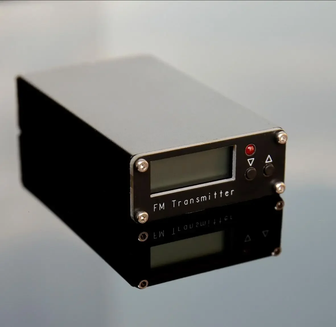 LCD 디지털 디스플레이 FM 스테레오 송신기, 0.5W, 500mW 출력, 76-108MHz, 2000m, 2km