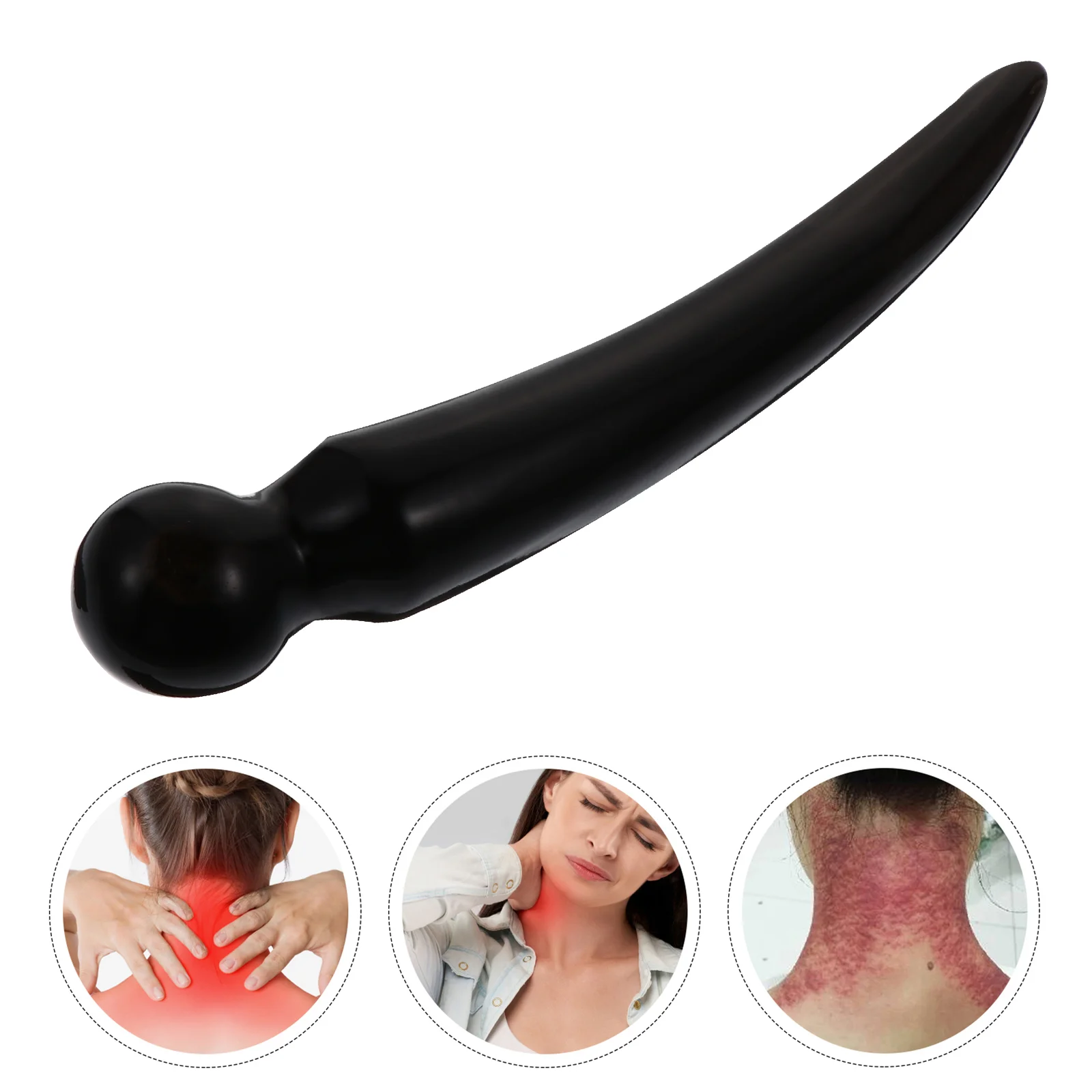 

Muscle Pulling Stick Body Hand Foot Acupoint Massage Rod Scrapping Rods Massage Stick Scraping Stick Body Care Natural Ox Horns