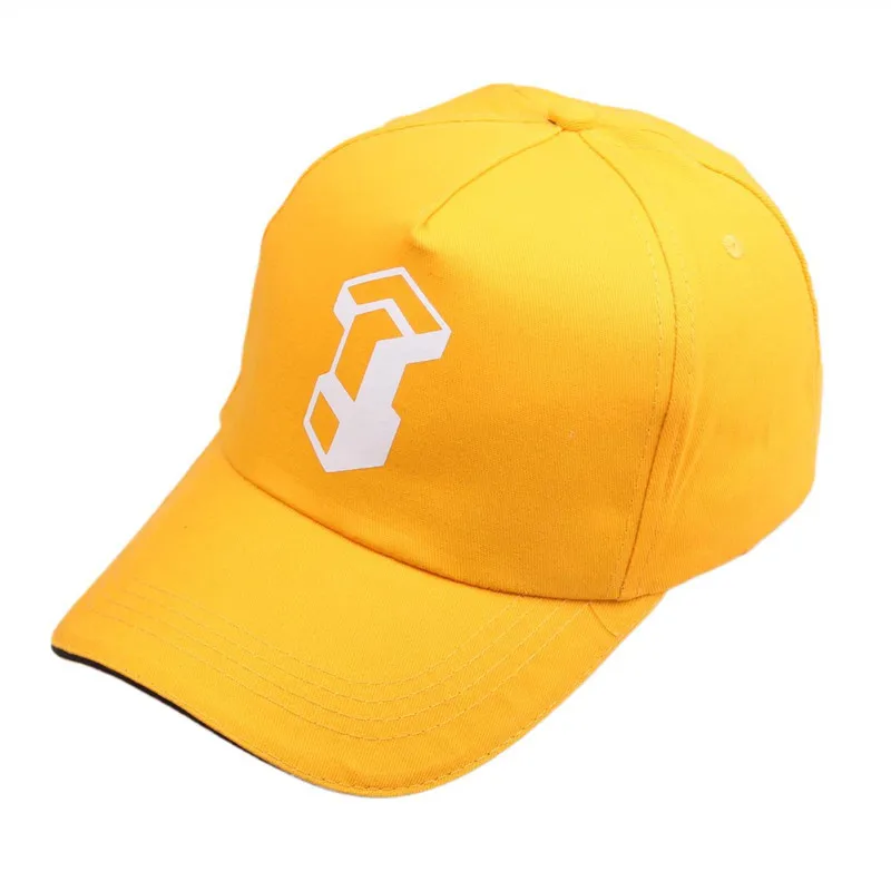 Anime Steins Gate Printed Yellow Baseball Caps Hashida Itaru Fate of The Stone Gate Cap Cosplay Duck Tongue Hat Props