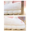 Fashion Girls Kawaii Bunny Slippers with Ears High Platform Small Girl Increaing Height shoes Indoor Short Plush Warm Slippers 6
