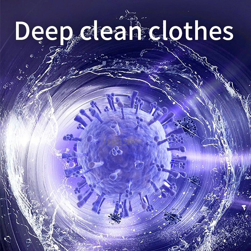 9L Foldable Washing Machine With LCD Display Spin Dryer Automatic Mini Underwear Sock Centrifuge Portable Mini Washing Machine 6