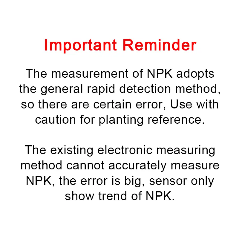 RS485 Modbus Soil Sensor 7 in 1 Measure Soil Moisture Temperature Humidity EC PH NPK image 3
