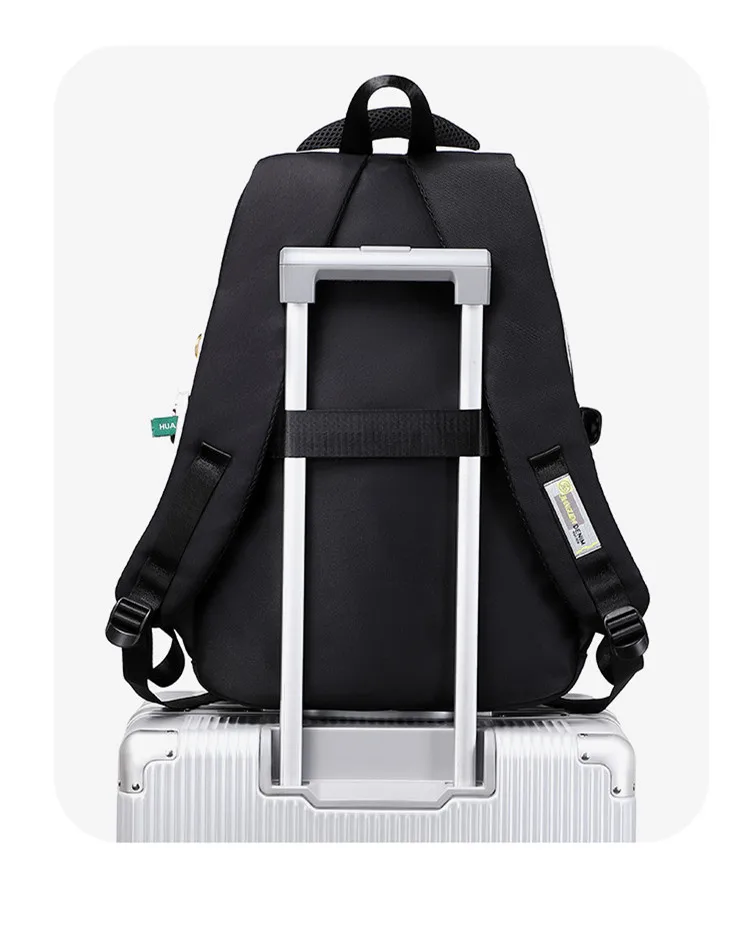 Backpack 3Pcs/Set for Girls Large Capacity Middle Schoolbag Student Schoolbag Set School Backpack Bags for Teenage Students Bag 6