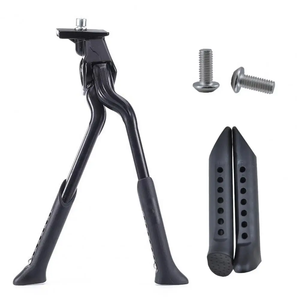 

Bike Stand Adjustable Universal Bicycle Stand Non-slip Mountain Bike Footrest with Simple Installation Two-legged Bipod Design