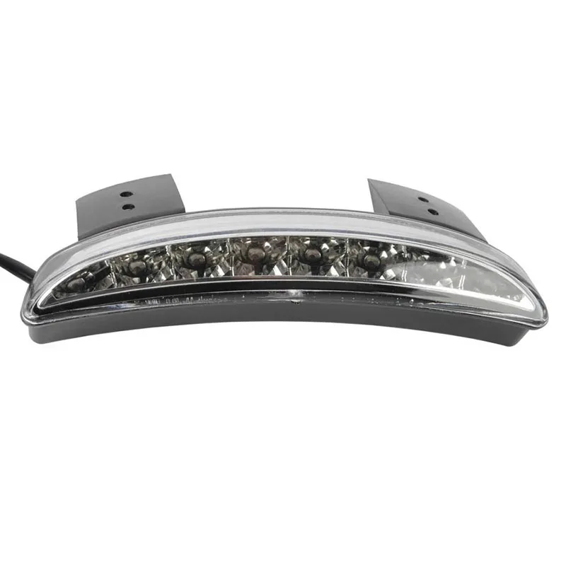 Motorcycle Rear Fender Led Brake License Plate Tail Light Stop Lamp For
