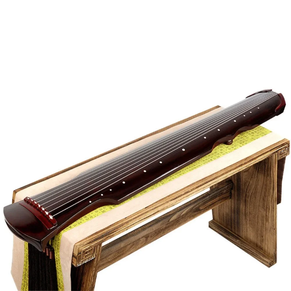 Ancient Zither 7 Strings Guqin Zither Handmade Guzheng Beginner Stringed Instruments with Accessories Chinese Traditional Musical Instrument