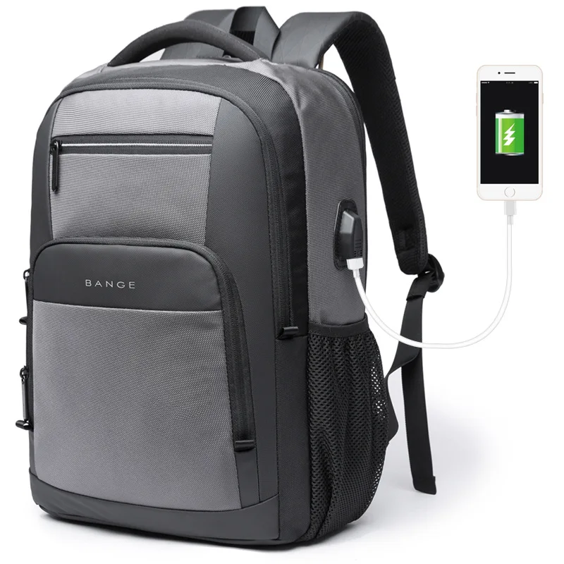 Waterproof Business Backpack for Men with Laptop Compartment