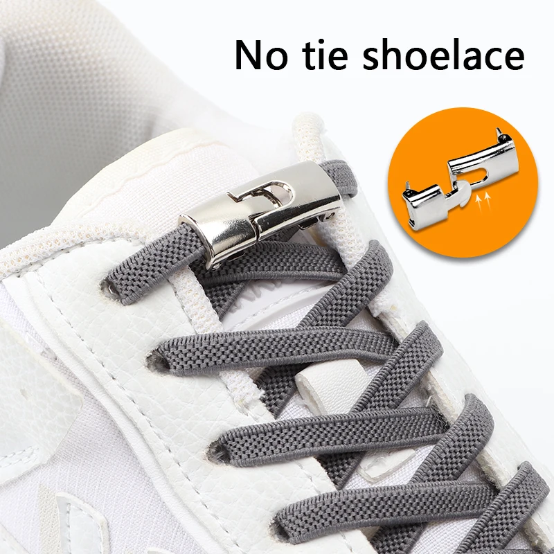 2023 Elastic Laces Sneakers Cross Locks Quick Shoelaces Without ties