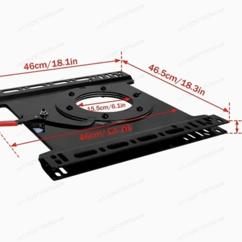 카시트 회전판 360 °   회전 메커니즘, VW T5/T6용 부드러운 회전 베이스, 범용 차량 시트 액세서리