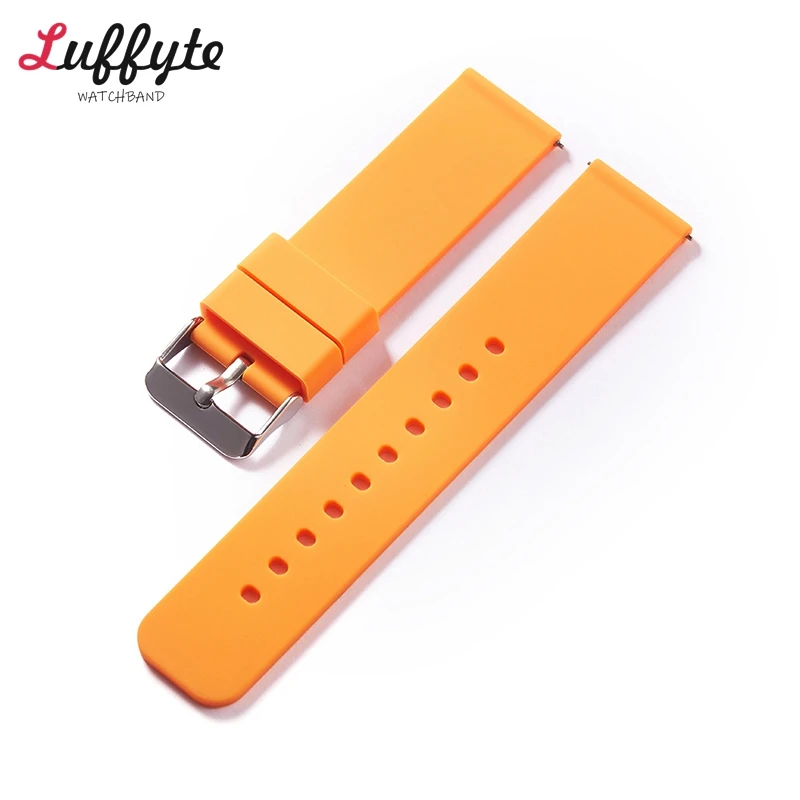 Multi-Size Silicone Quick Release Watch Bands - Versatile Wrist Accessories