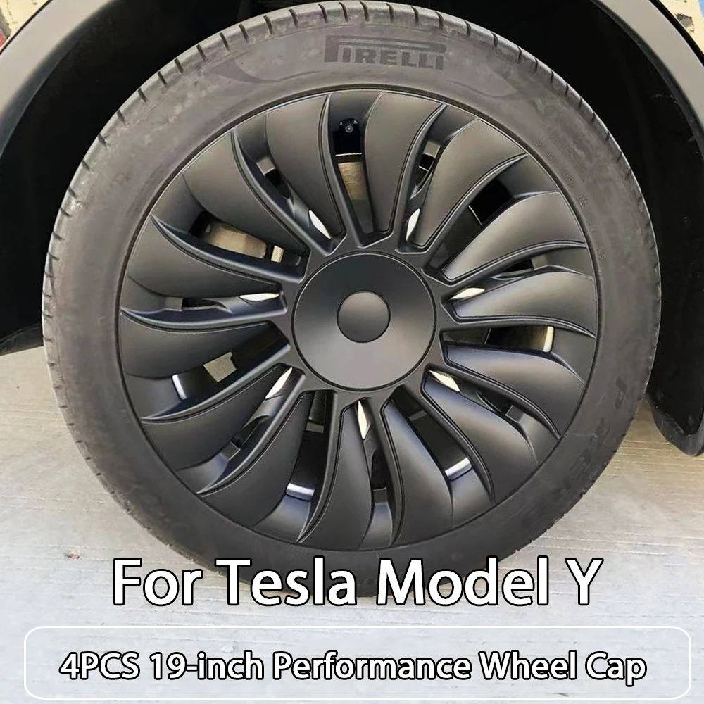 Coperchi Pinza Freno per Tesla Model Y 2020-2023, Copripinza Freno  Anteriore e Posteriore Mozzo Ruota 19 Pollici 20 Pollici, Set di 4 Copri  Pinza