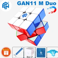 GAN 11 M / GAN11M Pro Magnetic Magic Cube（GAN11 Air no magnets）3x3 3×3 Professional Speed Puzzle 3x3x3 Children Toy Cubo Magico 1