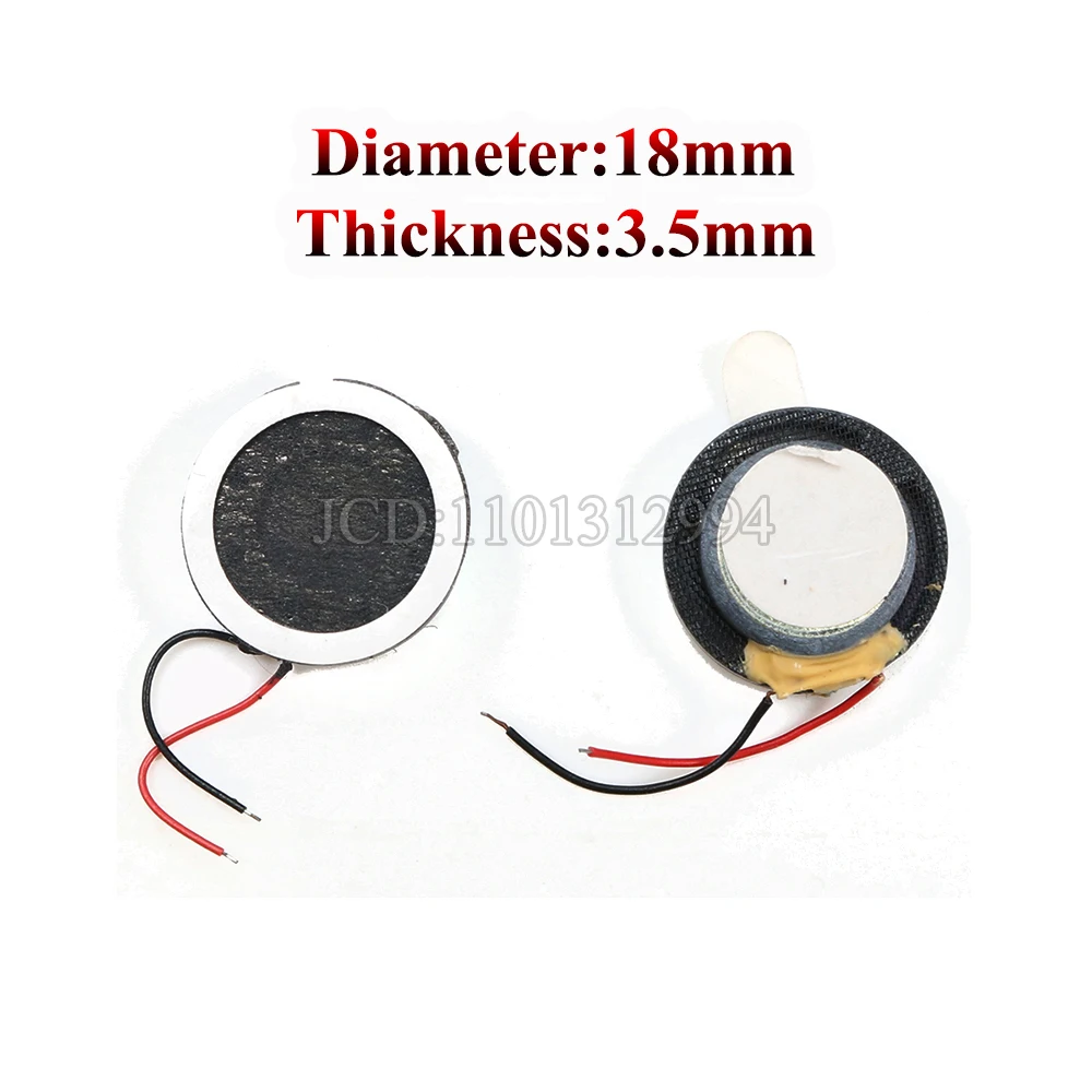 Mini Round Runway Loudspeaker Set – 8 Ohm 0.5W Audio Speakers