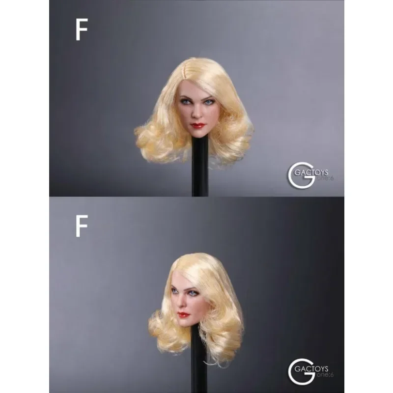 GC019 1/6 Female Head Sculpt Cold Face for 12'' Phicen TBLeague Action Figure - Picture 20 of 22