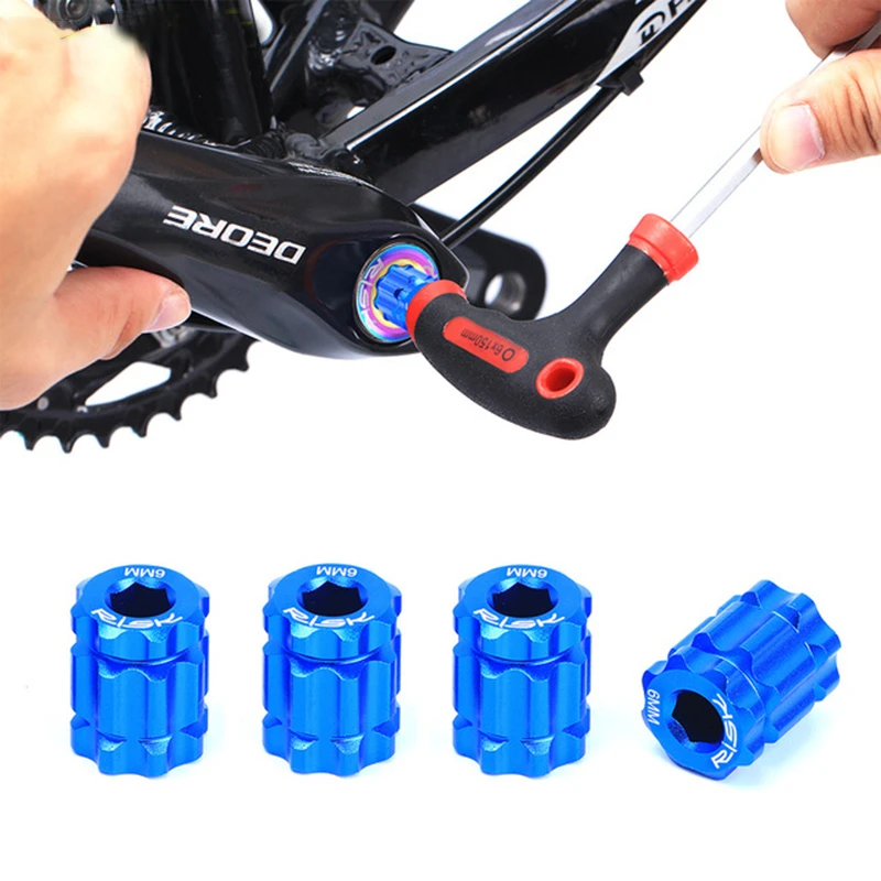 Kit De Tornillos Autoextraíbles Dorados Para Bielas SRAM Truvativ DUB - Mantenimiento De Bicis