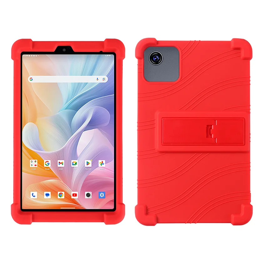 Children's Shockproof Silicone Kickstand Case - Durable Protective Cover