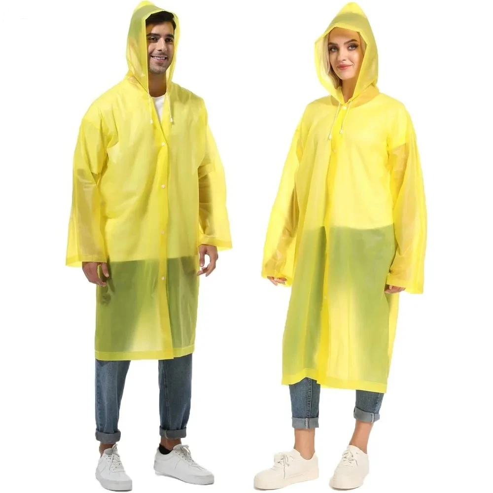 Raincoat Poncho Waterproof Outdoor Hiking Portable Adult Poncho Raincoat Emergency Anti-rain