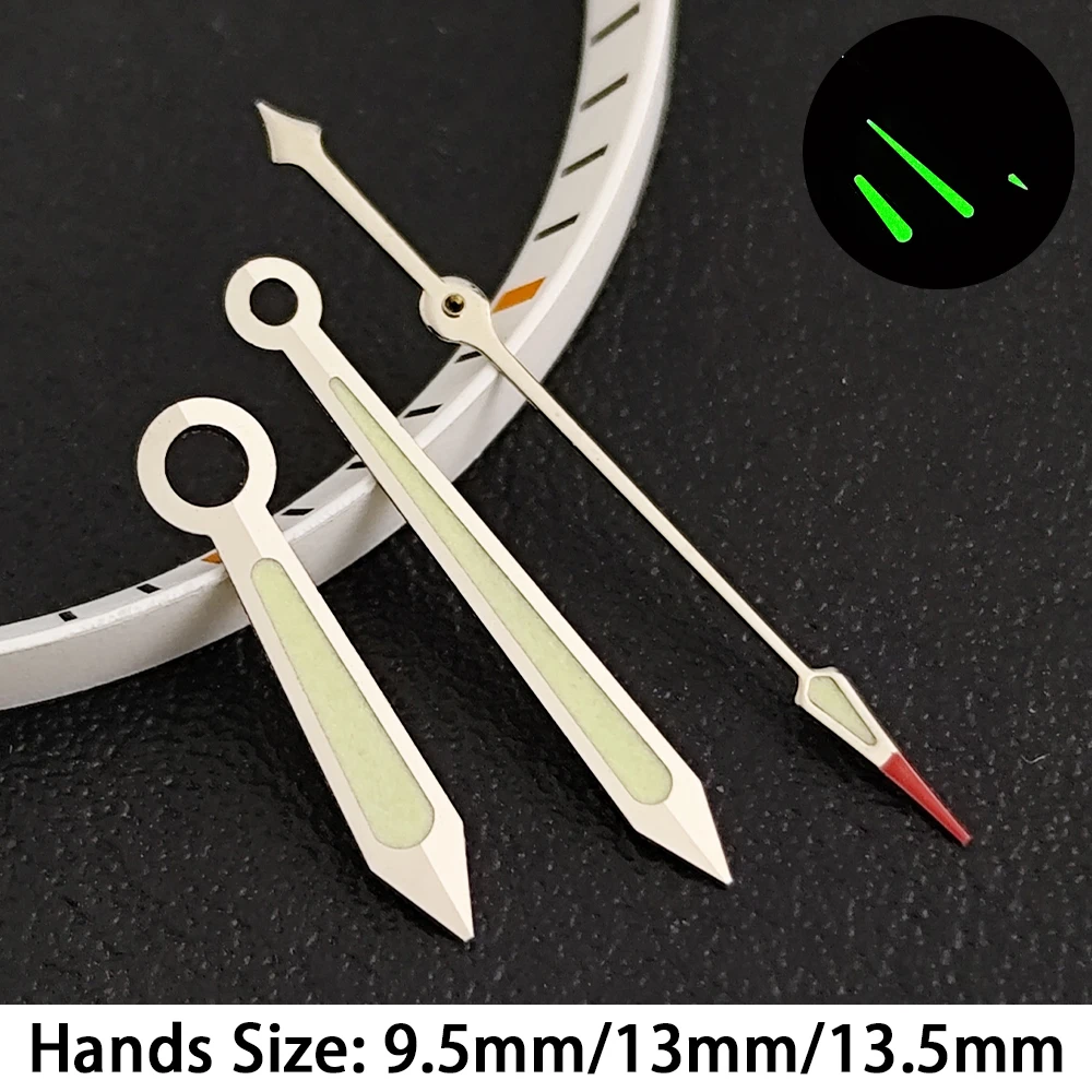 Green Luminous Watch Hands for Mechanical Movements - Replaceable Accessories
