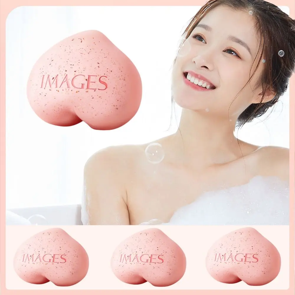 

Pink PP Buttock Soap Cute Dispels Mite Private Parts Handmade Soap Oil Control Exfoliate Face Body Soap Bathing