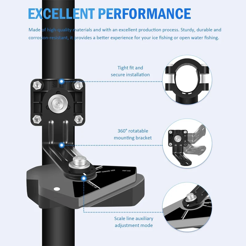 Acouto 010-12970-00 Support de mode perspective pour transducteur