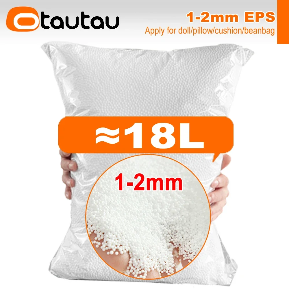 OTAUTAU-Remplissage de pouf boule EPS, mousse de remplissage, sac de  haricot en polystyrène, remplissage d