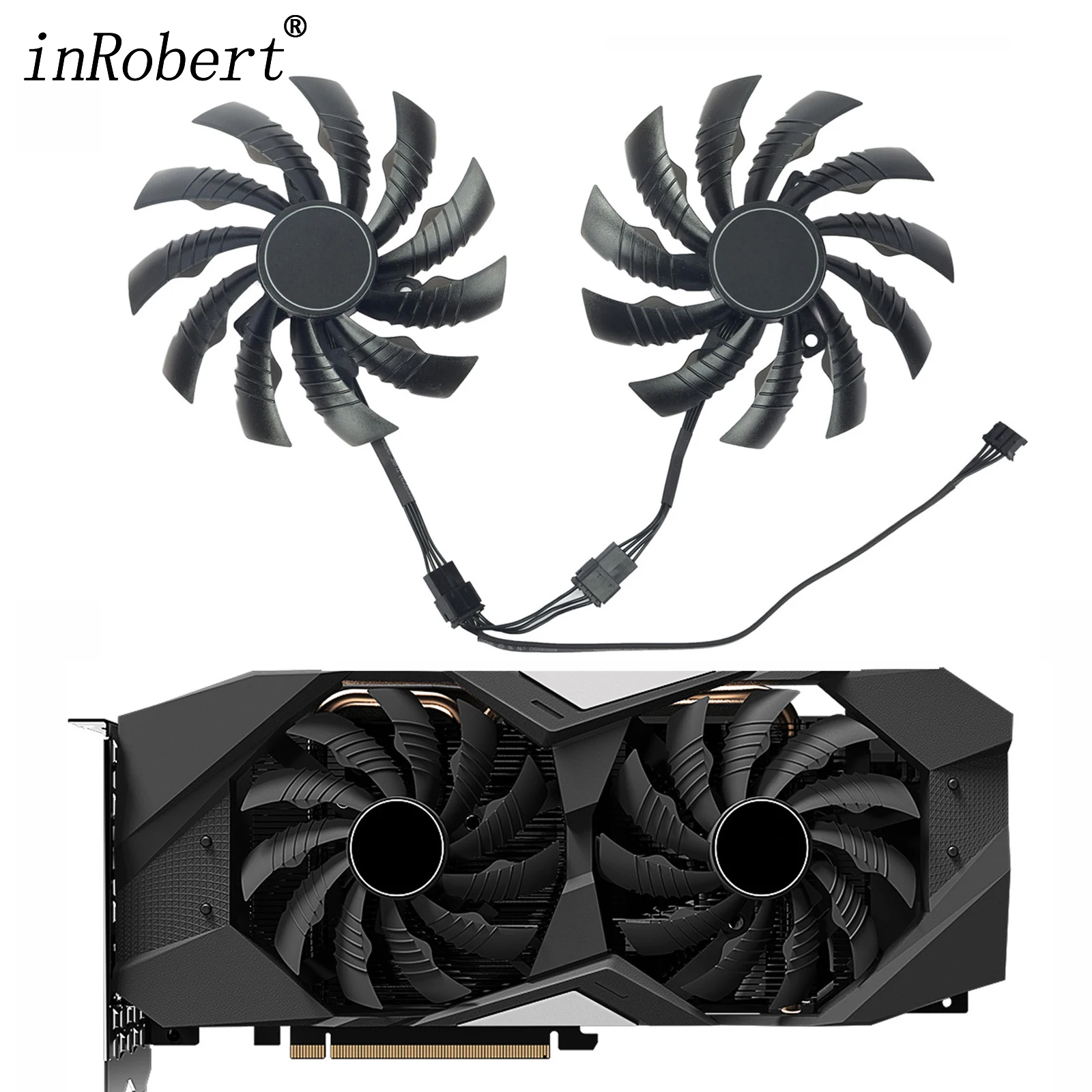 Ventola Di Raffreddamento Muslimah Da 95Mm Per Gigabyte Rtx 2070 Windforce 2X 8G Rtx 2060S Windforce 8G Gtx 1660Ti Gtx 1650 Rtx2060S 2070 Card