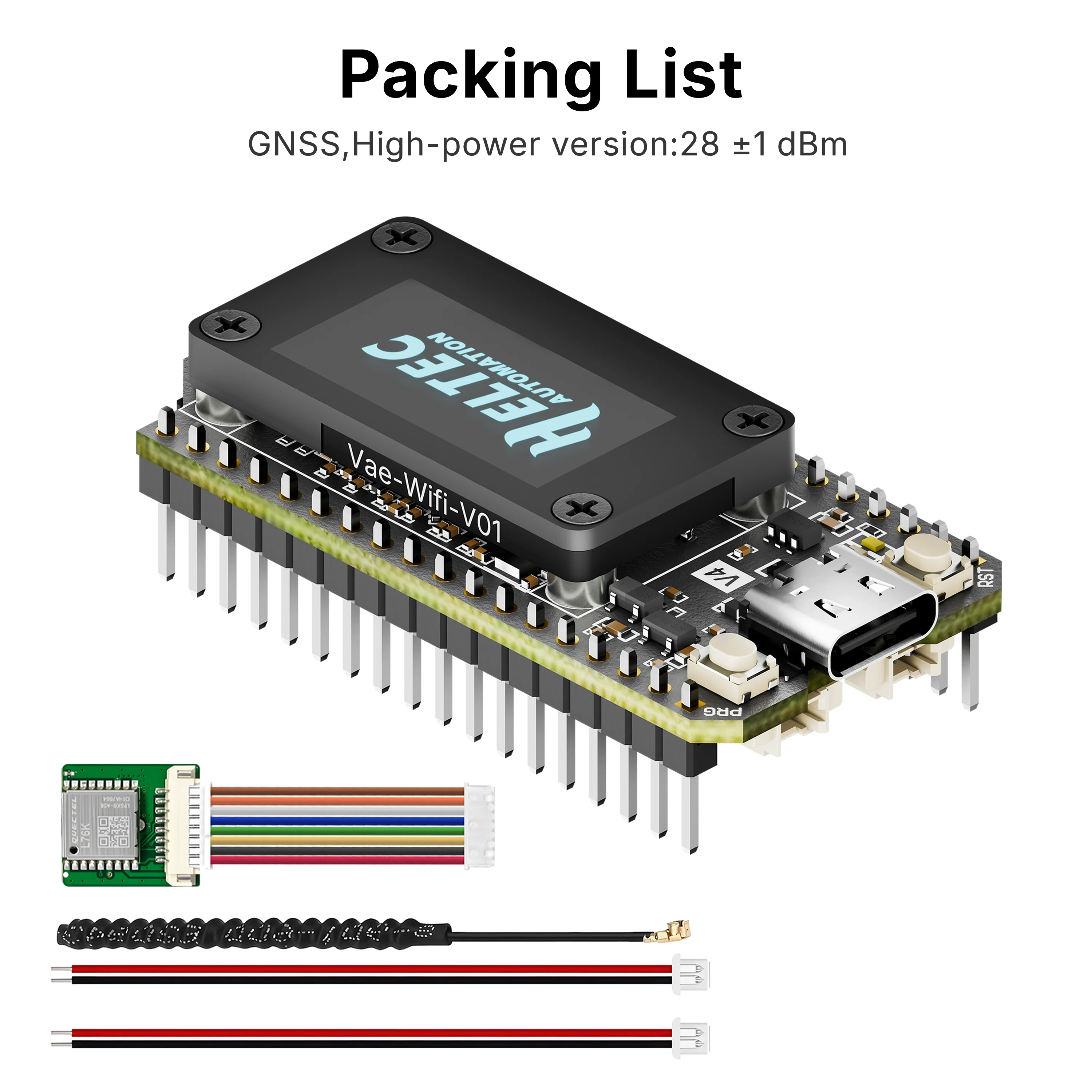 ตัวเลือกสินค้า ชุดพัฒนา LoRa สำหรับโปรเจกต์ IoT พร้อม GPS & BLE
